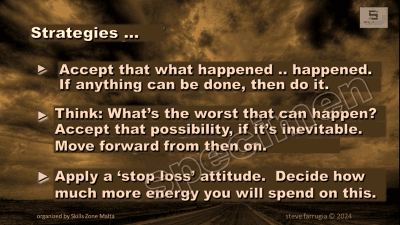 Strategies for handling worry