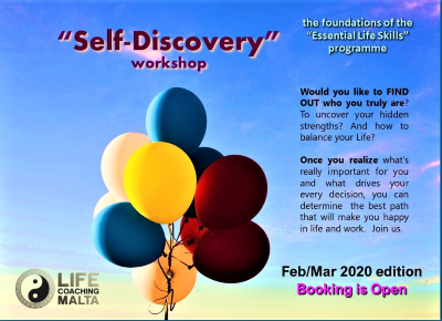 Self-Discovery workshop, February–March 2020 edition