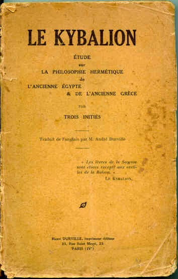 The Kybalion — book cover